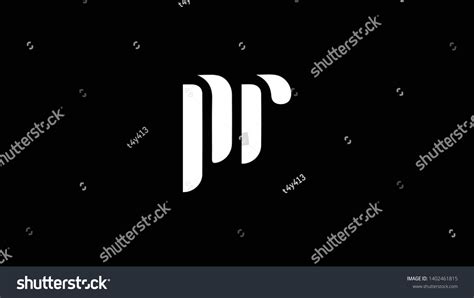 Pr Logo Design Template Vector Illustration Stock Vector (Royalty Free) 1402461815 | Shutterstock