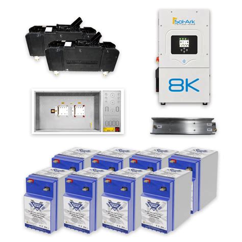 Sol-Ark 8K-10kw 48v Battery Kit