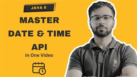 Master the New Java 8 Date & Time API: In-Depth Tutorial - YouTube