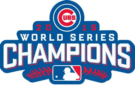 Chicago Cubs 2016 World Series Champions Logo | Chris Creamer's SportsLogos.Net News and Blog ...