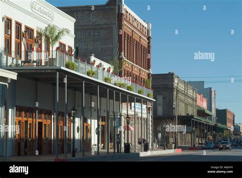 Downtown Historic District, Galveston, Texas Stock Photo - Alamy