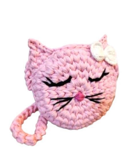 Crochet cat bag - Happy Button Store