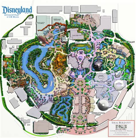 Six Flags Discovery Kingdom Map