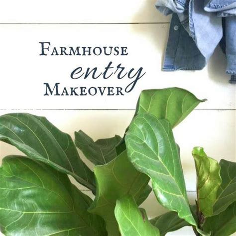 Farmhouse Entry Makeover for Under $100 - Twelve On Main