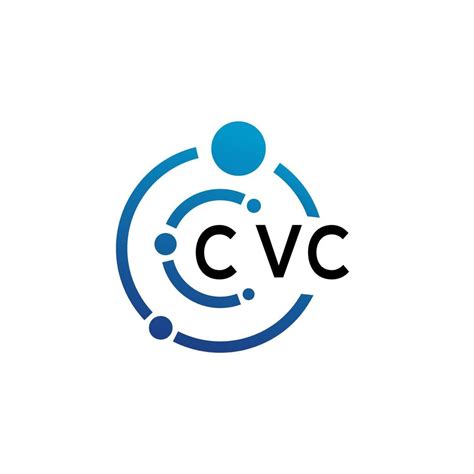 CVC letter logo design on white background. CVC creative initials letter logo concept. CVC ...