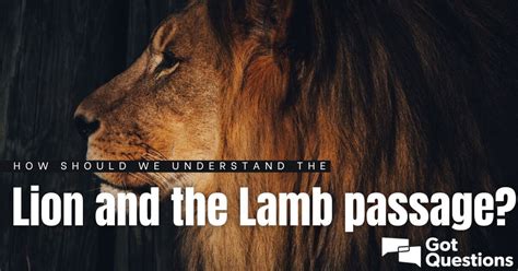 The Lion And Lamb Bible