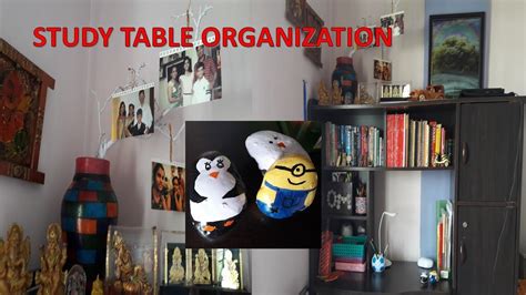 Study Table Organization || DIY || Makeover - YouTube