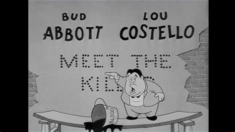 Abbott Costello Meet The Killer Boris Karloff 1 at Why So Blu?