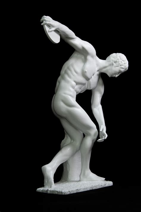 Discobolus at the British Museum Statues British Museum - Etsy