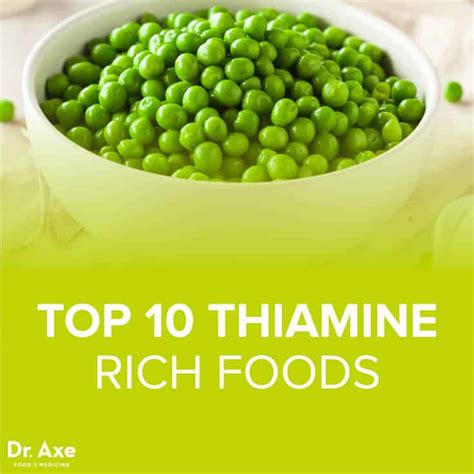 Top 10 (Thiamine) Vitamin B1 Foods - DrAxe.com