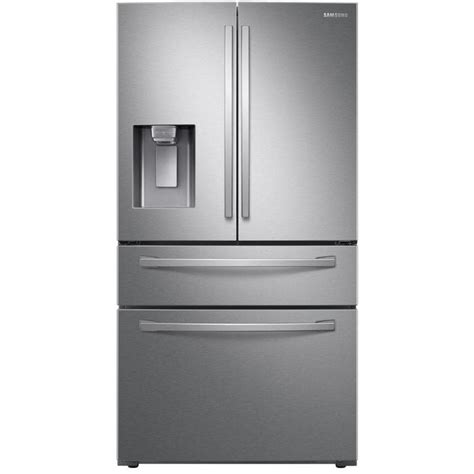 Samsung 28-cu ft 4-Door French Door Refrigerator with Ice Maker (Fingerprint-Resistant Stainless ...