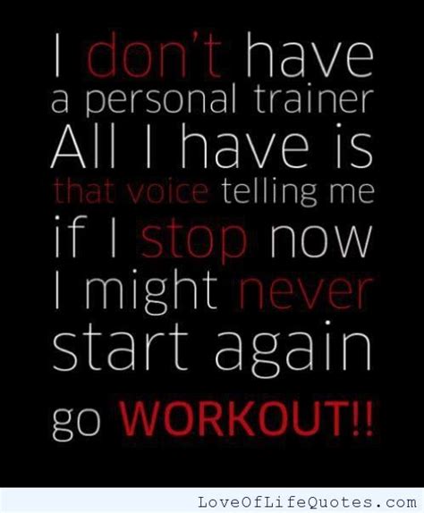 Personal Trainer Motivational Quotes. QuotesGram