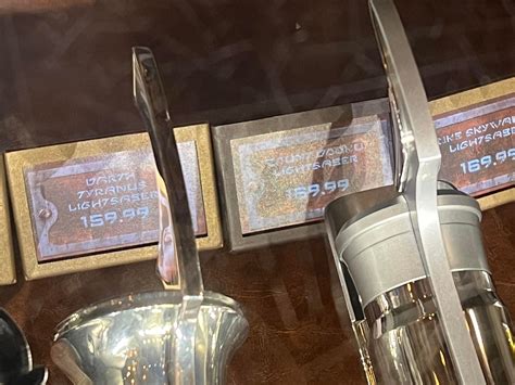 First Look: Count Dooku Lightsaber Now at Dok-Ondar's at Galaxy's Edge ...