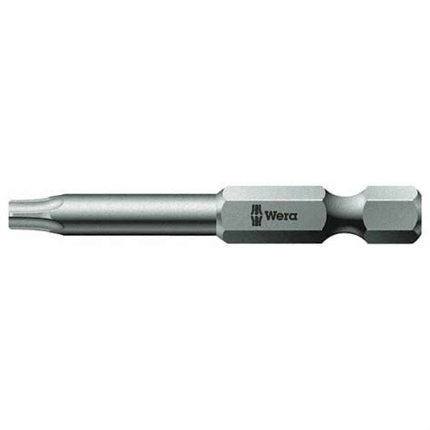 Wera - Power Screwdriver Bit: T20 Torx, TX20 Speciality Point Size, 1/4" Hex Drive | MSC Direct