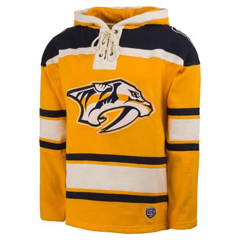 Nashville Predators NHL OTH Heavyweight Jersey Lacer Hoodie | SportBuff