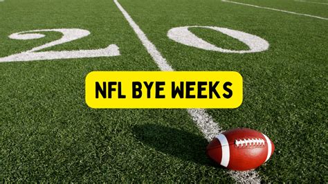 Nfl Bye Week Schedule 2024 2024 - Page Kerrin