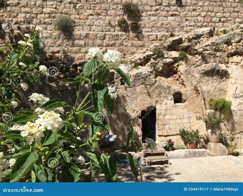 Garden Tomb of Jesus in Jerusalem, Israel. Editorial Photography ...