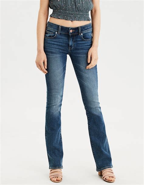 ae Kick Bootcut Jean - Classic Blue 6R (With images) | High waisted flare jeans, Clothes ...