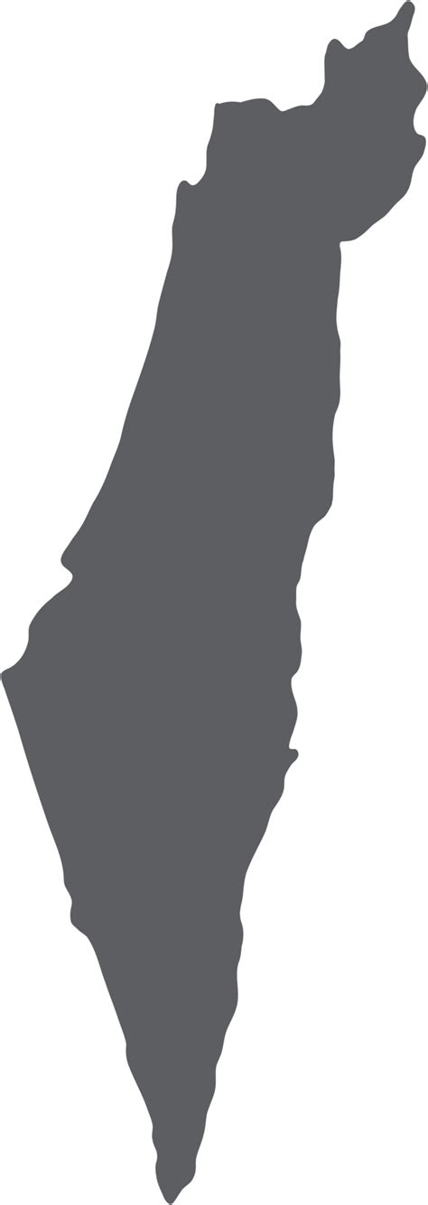 doodle freehand drawing of israel map. 19875781 PNG