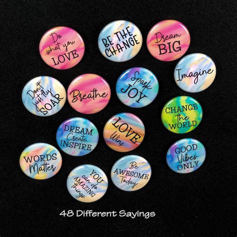 Button Pins - Etsy