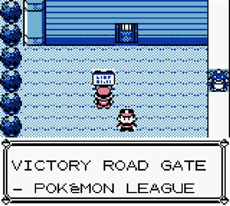 Victory Road - Pokémon League - Walkthrough - Pokémon Red Blue Yellow - Azurilland