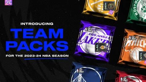 NBA Top Shot Releases Team Packs