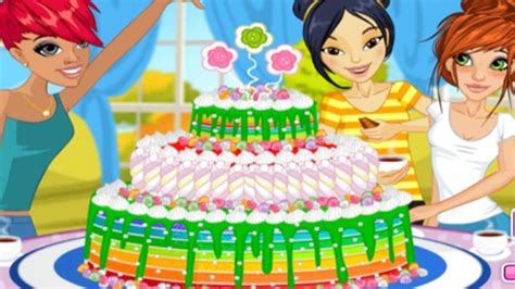 COOKING GAMES FOR GIRLS TO PLAY ONLINE Baking Competition Cake Games For Kids