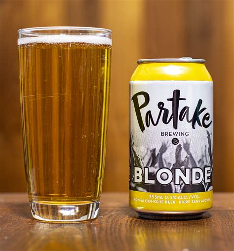 Review: Partake Blonde non-alcoholic beer - BeerCrank.ca