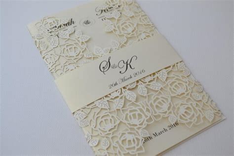 Laser Cut Wedding Invitations Card New Designs For This Season