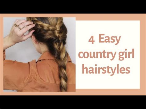 Country Girl Hairstyles For Short Hair