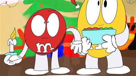 M&M’s Christmas Commercial Reanimated - YouTube