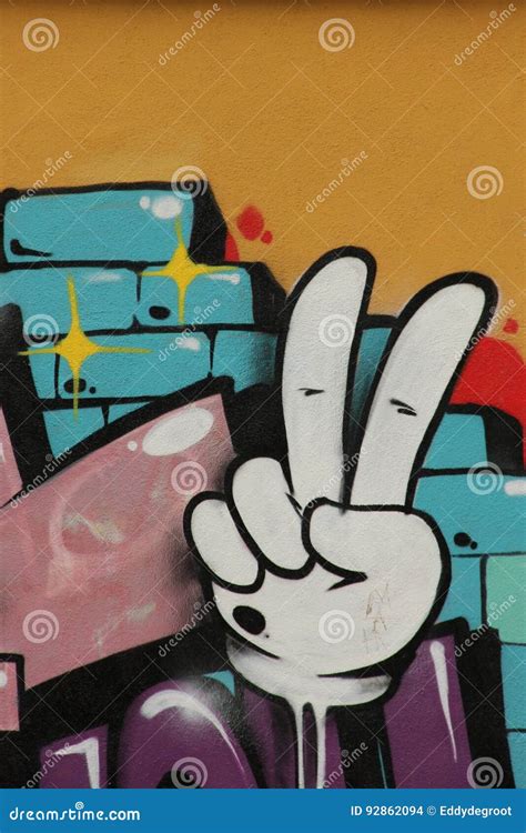 Graffiti editorial stock image. Image of communication - 92862094