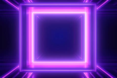 Square background neon backgrounds abstract. | Premium Photo ...