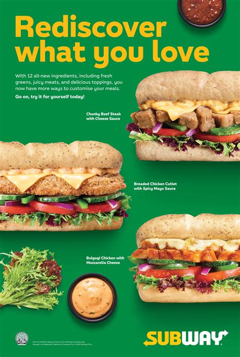 Subway® Launches New Menu with More Flavours and Ingredients than Ever Before – Bakchormeeboy