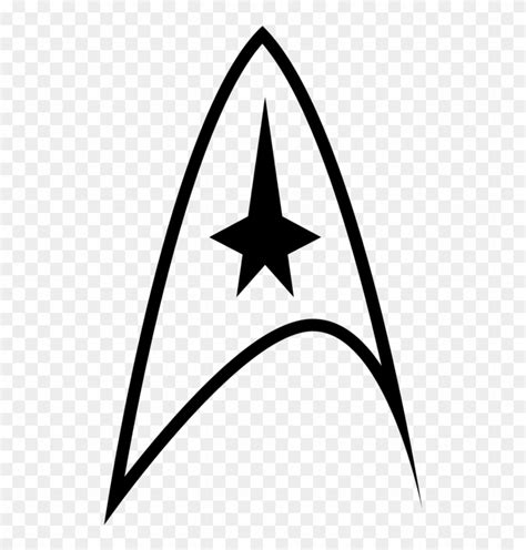 Star Trek Symbol - Printable Star Trek Badge - Free Transparent PNG Clipart Images Download