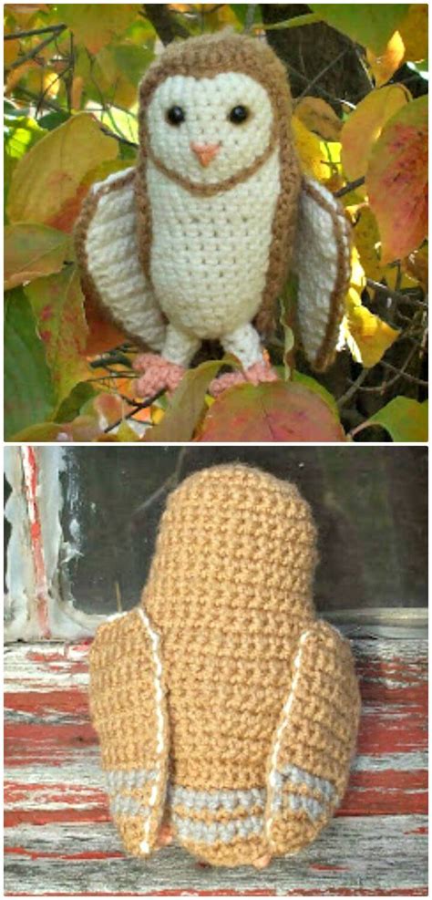 Crochet Owl - 92 Free Crochet Owl Patterns ⋆ DIY Crafts