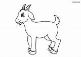Goats coloring Pages » Free & Printable Goat Sheets sketch template