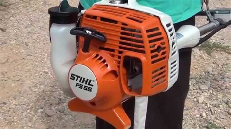 STIHL FS-55 (Мотокоса) + TEST **ORIGINAL ** - YouTube