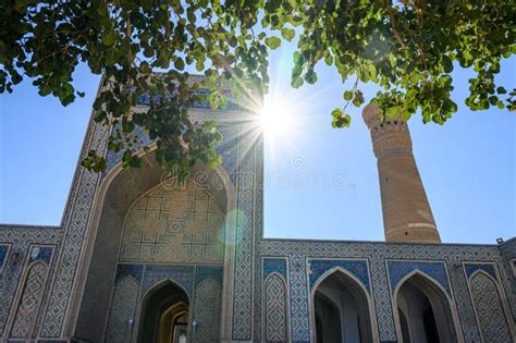 Architecture of Bukhara editorial stock image. Image of asia - 252858899