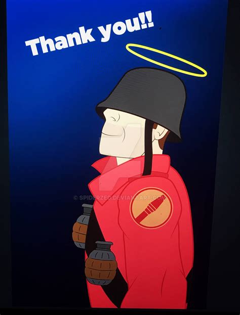 Thank you Rick May, Soldier TF2 by SpiderZed on DeviantArt