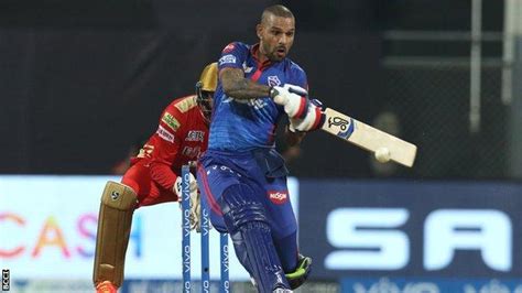 IPL: Shikhar Dhawan makes 92 in Delhi Capitals' win against Punjab Kings - BBC Sport