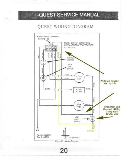 Whitfield Pellet Stove Parts Diagram