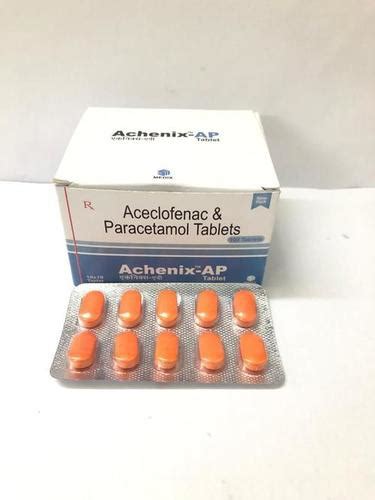 Aceclofenac Paracetamol Tablet Manufacturer,Supplier,Exporter