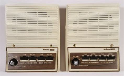 NuTone home intercom speakers | In wall speakers, Home, Vintage house