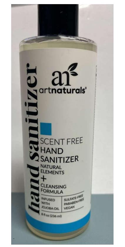 art naturals hand sanitizer wipes recall - Angla Feliciano