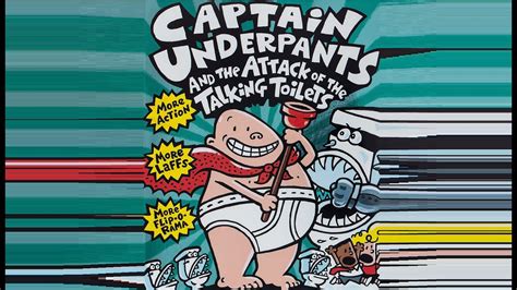 Book 2: Captain Underpants and the Attack of the Talking Toilets - audiobook - YouTube