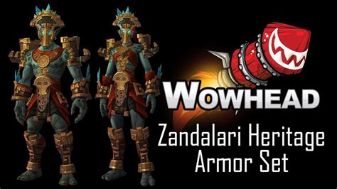 Zandalari Heritage Armor Set - YouTube