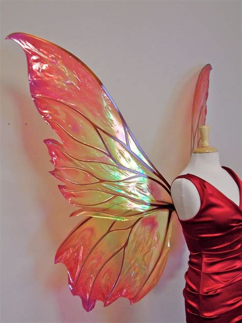 Giant Clarion Painted Fairy Wings in your choice of colors