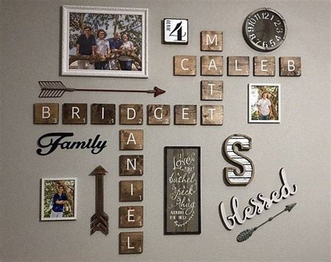 Family Room Walls, Family Wall Decor, Wood Wall Decor, Wall Letters ...