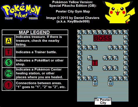 Pokemon: Yellow Version Maps